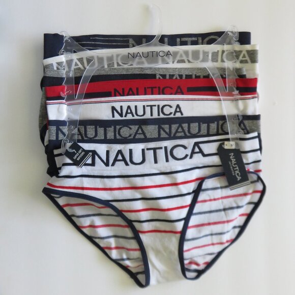 (#Y-2) Nautica 7 pack  bikini underwear  size M - Picture 1 of 6